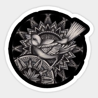 Hunter Sparrow Sticker